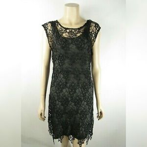 Anthropologie HD in Paris Lace Slip dress